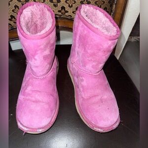 UGG boots purple size youth 4 / 34 GOOD condition